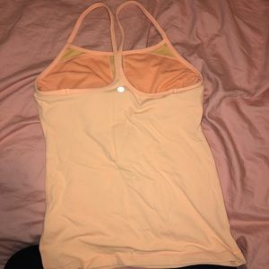 Lululemon orange tank size 6